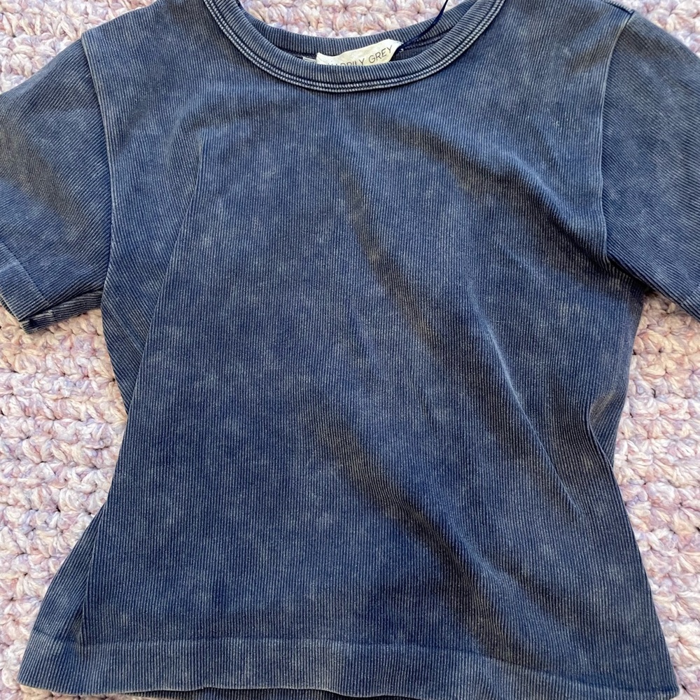 Blue Tie-Dye Short Sleeve Tee